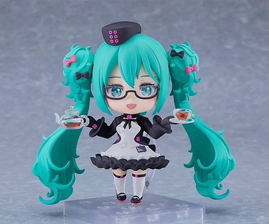 Character Vocal Series 01: Hatsune Miku Nendoroid Action Figure Hatsune Miku: Glasses x Café Ver. 10 cm